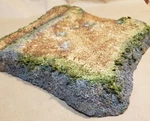 Castle/building Base Terrain For Wargames, Ho Scale Model Train Scenery Layouts. Fixed Price $18.95.