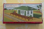 Plasticville 1616 100 Bachmann Scale Usa Suburban Station In Orig Box. Fixed Price $28.49.