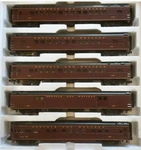 Mth Premier 20-65061 Norfolk & Western 70 Streamlined 5-CAR Passenger Set. Fixed Price $495.00.