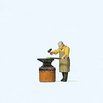 Preiser Blacksmith - Model Railroad Figure Ho Scale #28187. Fixed Price $7.72.