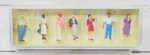 Preiser Mini-figures 10548, Passers-by, Pedestrians, 1/87 Ho Scale. Fixed Price $14.95.
