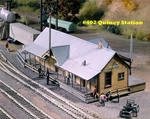 Campbell Scale Models 402 Ho Quincy Station Building Kit. Fixed Price $104.89.