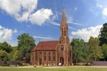 43739 / Vollmer Ho Kit Of Church Stuttgart-berg New. Fixed Price $116.99.