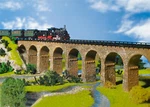 Faller 222585 Scale 1:160 Kit Of Straight Viaducts - New. Fixed Price $26.99.