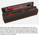 Bowser Foam Repair Cradle 6" X 11" For Locomotives And Freight Cars Ho Scale New. Fixed Price $16.99.