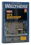 Walthers Cornerstone 933-3471 Vic's Barber Shop Scale. Fixed Price $17.99.