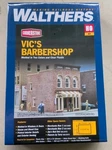 Walthers Cornerstone Scale Building/structure Kit Vic's Barber Shop. Fixed Price $18.99.