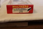 Ho Scale Walthers, 65' Mill Gondola, C&nw, Black, #132600 932-3255 Built. Fixed Price $36.00.
