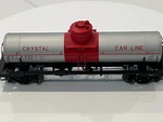 Atlas Scale 2-RAIL Crystal Car Line #533, 8,000 Gallon Tank 3004814-1. Fixed Price $39.99.