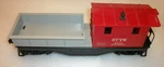 Lionel Postwar Rare 6119-100 Caboose With "built By" And Fixed Arch Bar Trucks. Fixed Price $250.00.