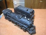 Lionel Lines Scale Post War 2-6-4 Steam Engine 2026 & 6466T Tender No Box. Fixed Price $78.39.