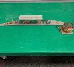 Kibri Ho Station Platform & Kiosk With Figures H730 H731, 1:87 Model Rr (014). Fixed Price $55.55.
