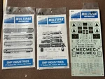 Accu-cals Ho Decal-multipak Set Of 3 #5827H #5805H #5810H. Fixed Price $40.00.