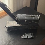 Lionel 6460 Bucyrus Erie Crane Car Black Model Railroad. Fixed Price $25.00.
