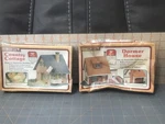 Life-like Country Cottage # 7411 & Dormer House 7413 Scale Sealed Lot. Fixed Price $22.00.