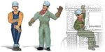 Woodland Scenic Accents(r) Figures - Idling Engineers Scale Model Railroad. Fixed Price $31.58.