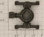 American Flyer XA12A057X Scale Freight Car Knuckle Truck Frame. Fixed Price $5.00.