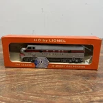 Lionel Ho Gauge Burlington F3 Diesel Locomotive #135 Silver Red Untested Vtg Box. Fixed Price $50.00.
