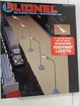 Lionel 6-12804 & O27 Gauge Set Of Illuminated Highway Lights New Box. Fixed Price $24.99.