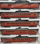 Mth Premier 20-65042 Southern Pacific 70 5-CAR Passenger Set Smooth O-scale. Fixed Price $549.00.