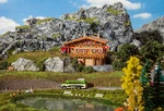 Faller 232356 Scale 1:160 Kit Of Moser-h Tte Alpine Hut New. Fixed Price $74.99.