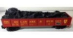 Lionel Delaware Hudson Gondola Car W/ Scrap Junk Load 6-17416 Std. Scale D&h. Fixed Price $35.00.