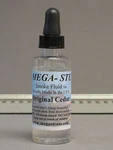 Mega-steam Original Cedar Smoke Fluid Scented Train Lionel Liquid JTM100. Fixed Price $7.84.