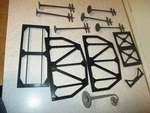 Lionel Trains O27 Short Extension Bridge 00-2717-250 Telephone Pole And Lamp. Fixed Price $12.99.