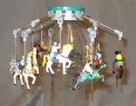 Lionel 14109 / 34190 Carousel Horse & Rider Replacement Ring Spare Part. Fixed Price $42.00.