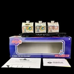 Atlas Trainman Flat Car W/ Pipe Load 933-1 New Haven #17208. Fixed Price $45.00.