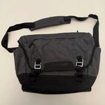 Acme Made Divisadero Grey Black Canvas Laptop Messenger Bag Womens. Fixed Price $39.99.