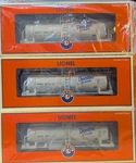 Lionel Domino Sugar Unibody Single Dome Tank Car 3-PACK 6-21877. Fixed Price $219.95.
