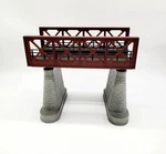 Mth Rail King 40-1032 Rust Girder Bridge With Piers Mint Box. Fixed Price $39.99.