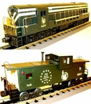 Lionel 8687 Cnj Fm Trainmaster W6917 Ext Vision CABOOSE/NEVEROPENED/NEVERRUN/C10. Fixed Price $499.99.