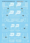 Microscale 87-649 Ho 1/87 Burlington Northern Bn Freight Car Logo Numbers Decals. Fixed Price $10.99.