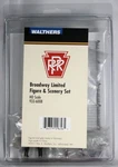 Walthers 933-6008 Ho Scale Broadway Limited Figure And Scenery Set. Fixed Price $16.99.