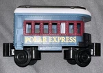 Lionel 7101296004 Little Lines Polar Express Observation Car. Fixed Price $14.97.