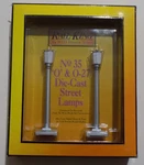 Rail King Mth Trains #35 Aluminum Metal Street 2 Lamp Post Set Item #1059 Boxed. Fixed Price $27.99.