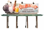 Woodland Scenics New 2025 Ho Scale Lanes Bowling & Bar Billboard JP5796. Fixed Price $25.40.