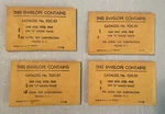 Lionel Post-war Gauge No. TOC-51 Track Pins Set Of 4 Paks Sealed. Fixed Price $19.99.