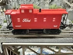 Lionel Ford Square Window Caboose 6-16557 Opened Photos Bin #202. Fixed Price $24.95.