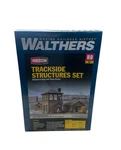 Walthers 933-3530 Trackside Structures Set Kit Ho Scale Train New Sealed. Fixed Price $35.99.