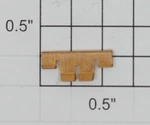 Lionel 31-7 Super Copper Power Bus Track Connector Blades (50). Fixed Price $37.50.