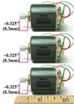 3PC 1960S Mabuchi Motor Japan Renwall 36D Can-side Drive 10T Pinion FT36 Nobrush. Fixed Price $36.99.