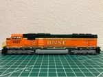 Kato 37-6452 Ho Scale Bnsf Heritage Ii Diesel Locomotive SD70MAC #9959 Dc. Fixed Price $180.00.