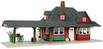 Atlas Ho Scale Model Railroad Building Kit Passenger Train Station. Fixed Price $16.99.