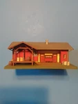Ho Scale Model Power Pola Redwood Freight Station. Fixed Price $17.00.