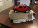 New Mib Menards Gauge 1/48 Scale Lighted Red Hummer Suv Sold Out Of Production. Fixed Price $25.00.