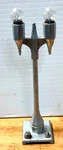 Vintage American Flyer PA-9217 Die-cast Dual Street Lamp Post Untested. Fixed Price $12.71.
