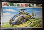Vintage Aerospatiale SA-341F Gazelle Plastic Model Kit No. 5A32 1:48. Fixed Price $45.00.
